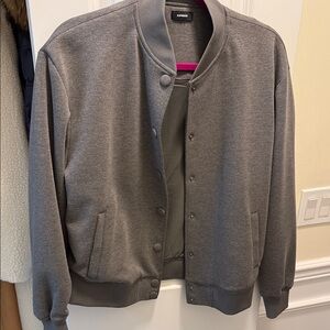 Express Charcoal Bomber Jacket